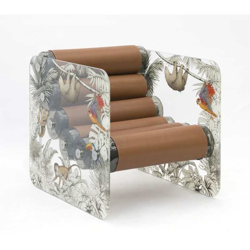 Fauteuil MW02 "Jungle" - Edition limitée -...