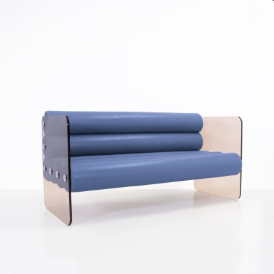 MW02 Design sofa - Foam Seat - Bronze PMMA