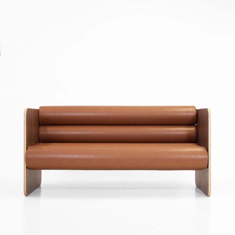 MW01 Sofa - Soshagro Foam Seat - Wood