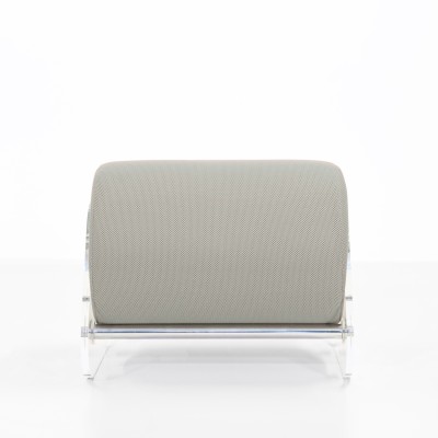 KUUMO designer pouf in acrylic glass - Handmade in France.