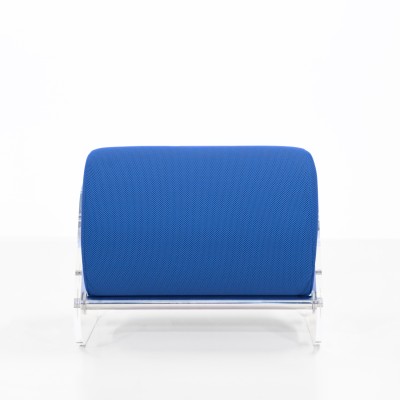 KUUMO designer pouf in acrylic glass - Handmade in France.